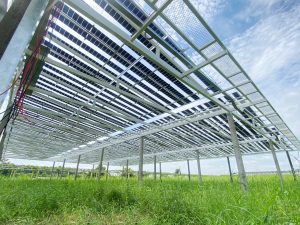 โครงการต้นแบบระบบผลิตพลังงานจากแสงอาทิตย์ด้วยเซลล์แบบโปร่งแสง